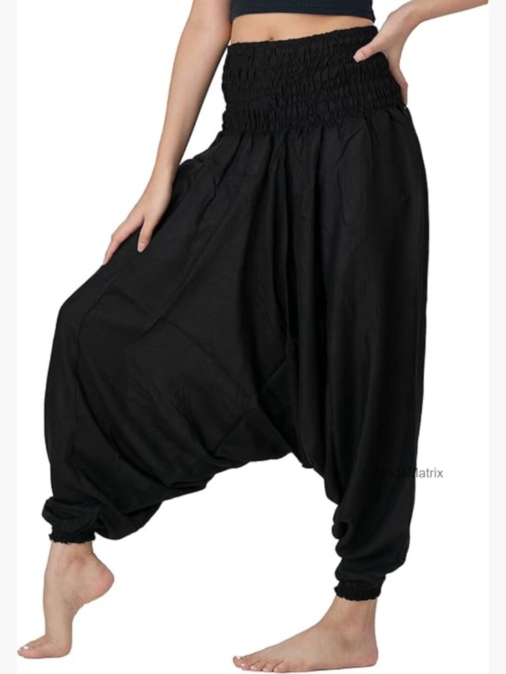 Harem Pants Jumpsuit Boho Hippie Yoga Pants Plus Size